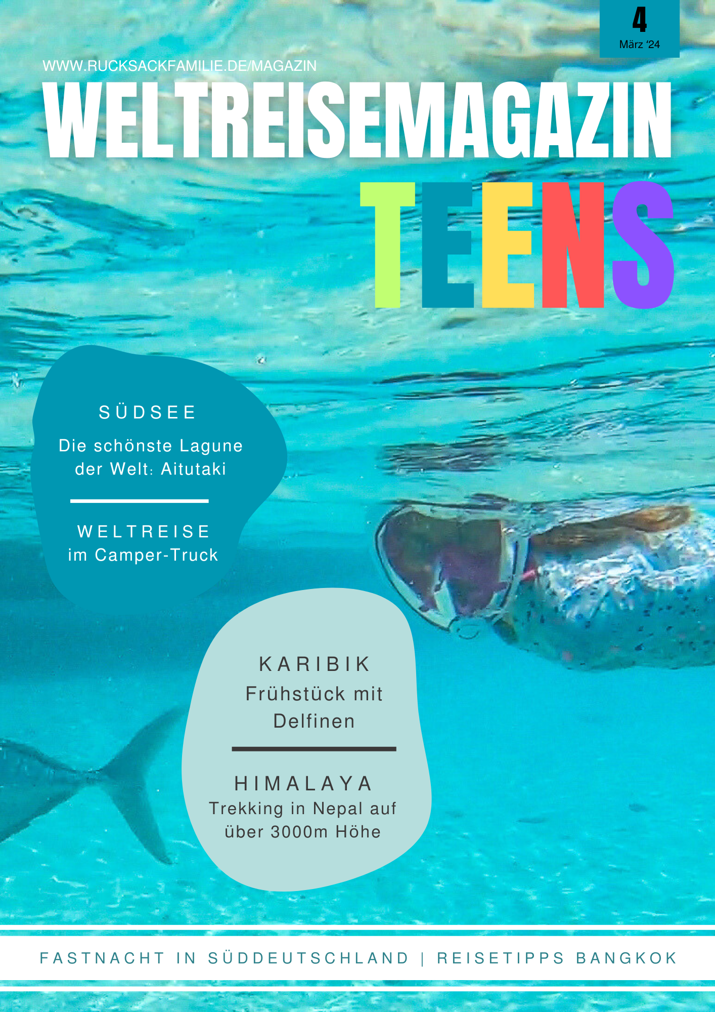 WMT 4 Weltreise Magazin Teens Zeitschrift Teenager Reisen Länder Worldtrip